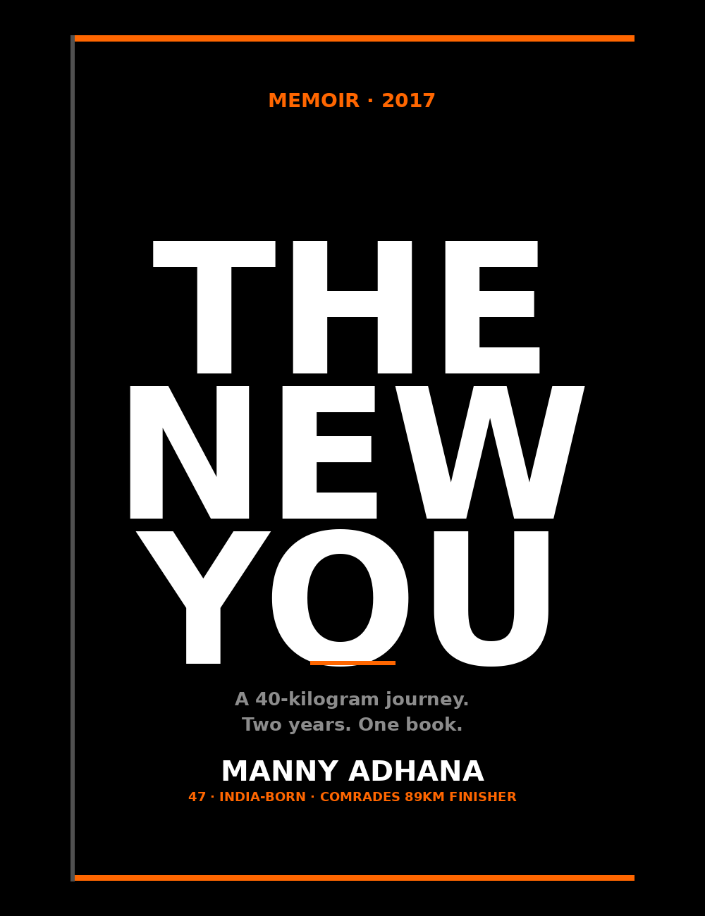 The New You — book cover by Manny Adhana