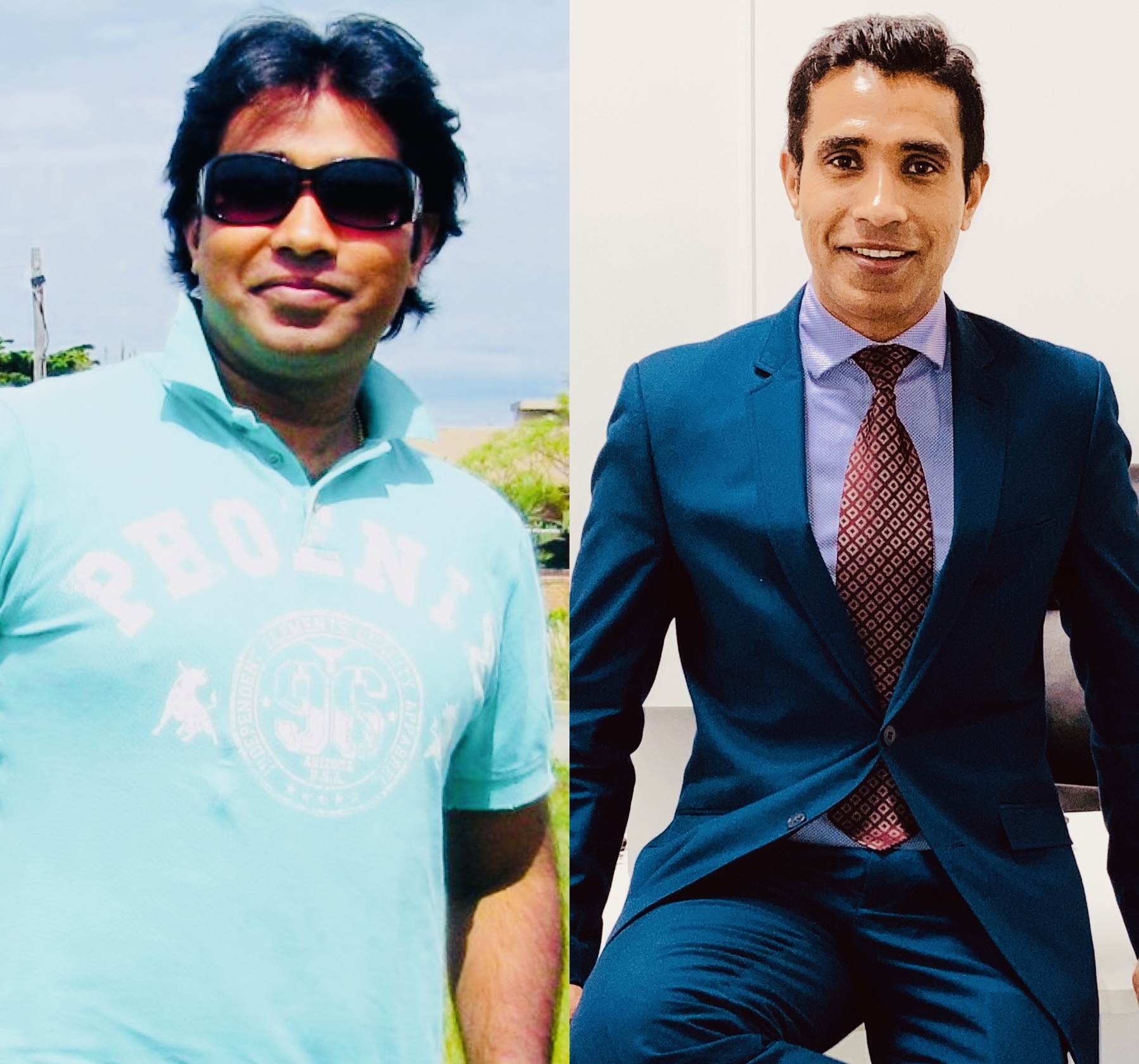 Manny Adhana — before and after transformation